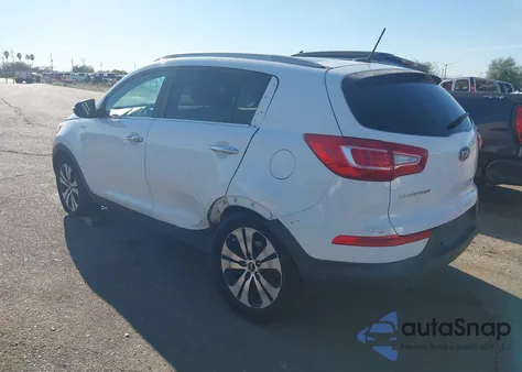 2012 Kia Sportage Ex из США, поврежденный, VIN KNDPCCA27C7201865